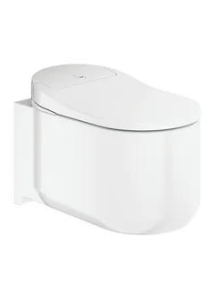 Безободковый подвесной унитаз Grohe Sensia Arena 39354SH1 с функцией биде