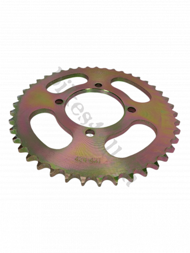 Звезда ведомая 43T Yamaha YBR125 уменьшенная