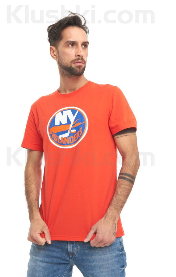 Футболка New York Islanders, оранж.,  (ТМ ATRIBUTIKA&CLUB) арт 309300