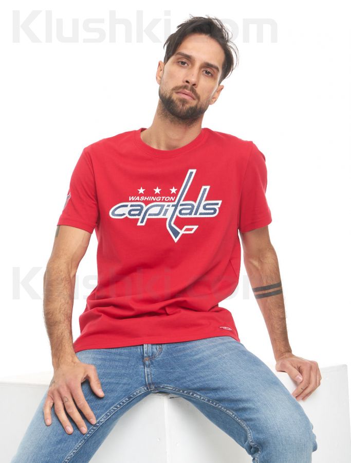 Футболка Washington Capitals, красн.,  (ТМ ATRIBUTIKA&CLUB) арт 309470