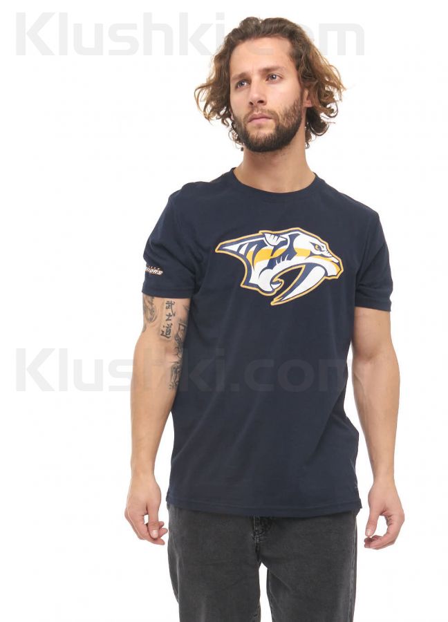 Футболка Nashville Predators, син.,  (ТМ ATRIBUTIKA&CLUB) арт 309790