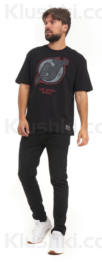 Футболка New Jersey Devils №13, черн., (ТМ ATRIBUTIKA&CLUB) арт 310340