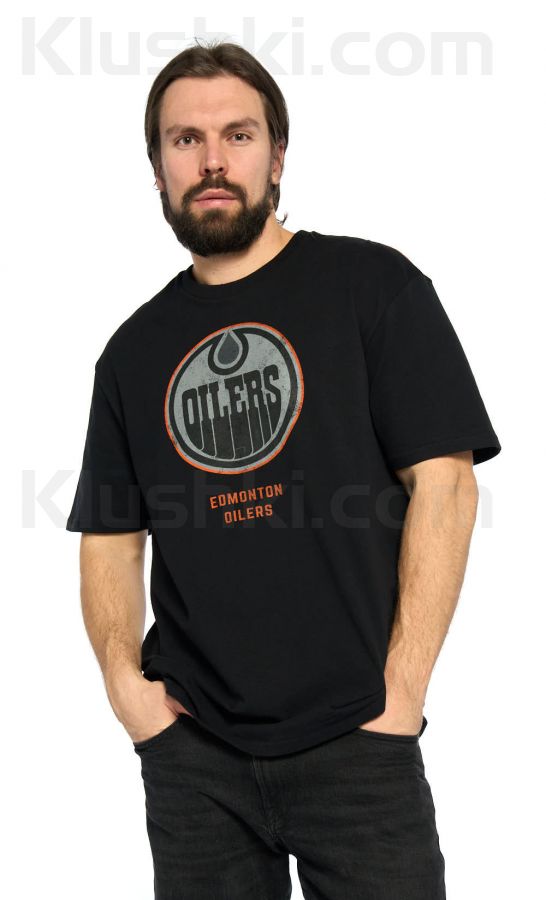 Футболка Edmonton Oilers №97, черн., (ТМ ATRIBUTIKA&CLUB) арт 310560
