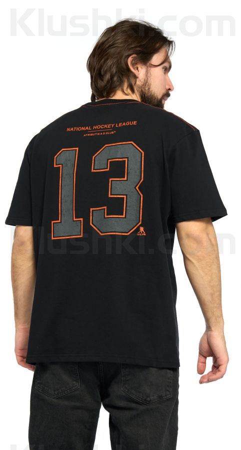 Футболка Philadelphia Flyers №13, черн., (ТМ ATRIBUTIKA&CLUB) арт 310580