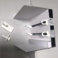 Крючки для скрытого карниза роликовые Gips-RK 100 шт. в карнизе