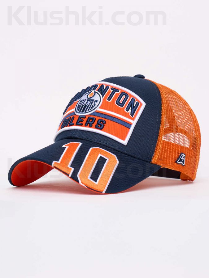 Кепка Edmonton Oilers №10, т.син.-оранж., 55-58 (ТМ ATRIBUTIKA&CLUB), Арт.32302