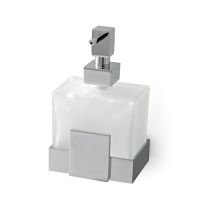 Дозатор Oasis Square 0SQR01901600011 для жидкого мыла настенный схема 3