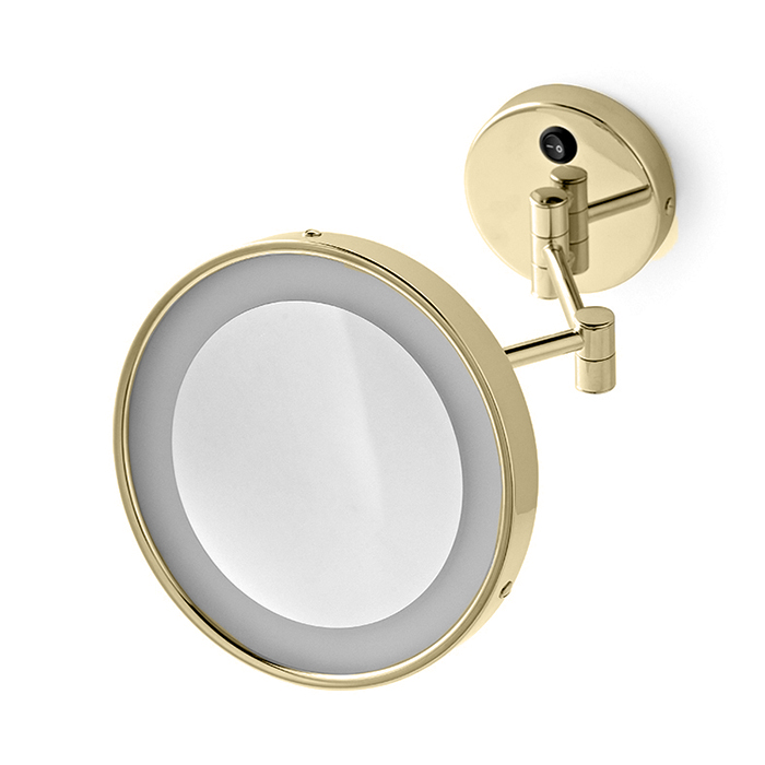 Косметическое увеличительное зеркало х3 Oasis Square 0SQR02504100022 со светодиодной подсветкой от электросети ФОТО