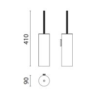 Ершик для унитаза Oasis Defile 0AGD012 подвесной схема 2