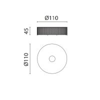 Контейнер Oasis Defile 0AGD023 11х4.5 см настольный рифленый схема 2 Контейнер Oasis Defile 0AGD023 11х4.5 см настольный рифленый схема 2
