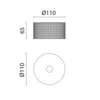 Контейнер Oasis Defile 0AGD025 11х6.5 см настольный рифленый схема 2 Контейнер Oasis Defile 0AGD025 11х6.5 см настольный рифленый схема 2