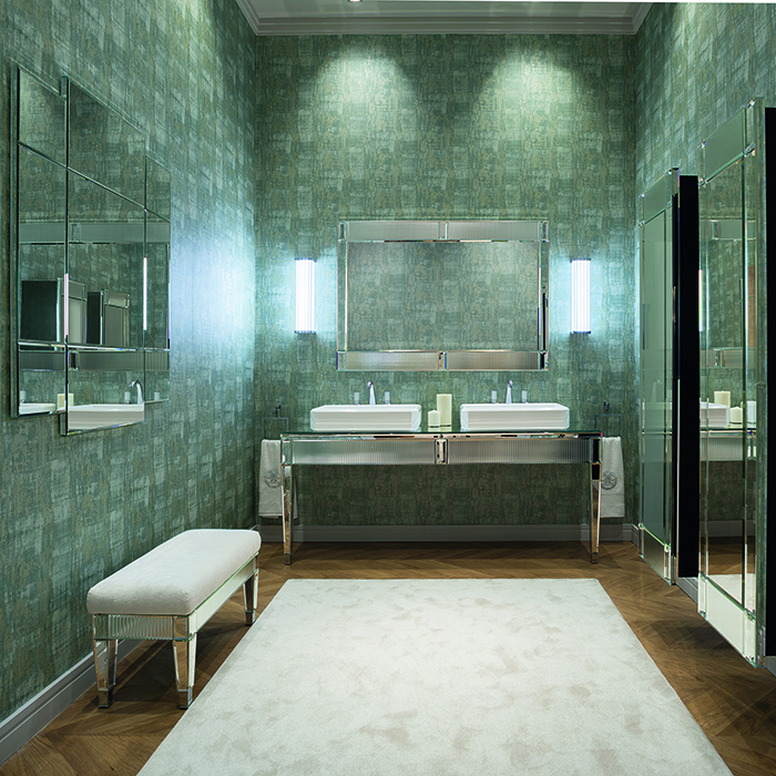 Изображение Комплект мебели напольный №3 Oasis Rialto 190x51x200 см консоль с раковиной