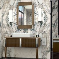 Комплект мебели №4 Oasis Rialto 116x51x200 см напольная консоль с раковиной схема 1