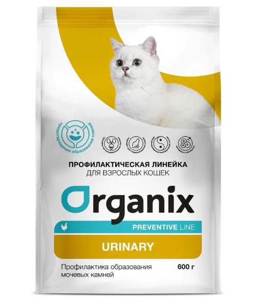Сухой корм для кошек Organix Prof Urinary Профилактика МКБ для кошек