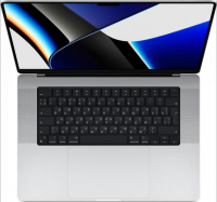 Apple Macbook Pro MK1F3 [16" 3456 X 2234 16 Гб 1000 Гб Apple M1 Pro / 3.2 Ггц] Silver RU Клавиатура