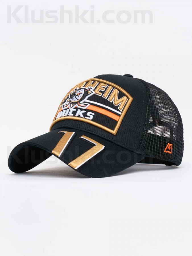 Кепка Anaheim Ducks №17, черн., 55-58 (ТМ ATRIBUTIKA&CLUB), Арт. 32326