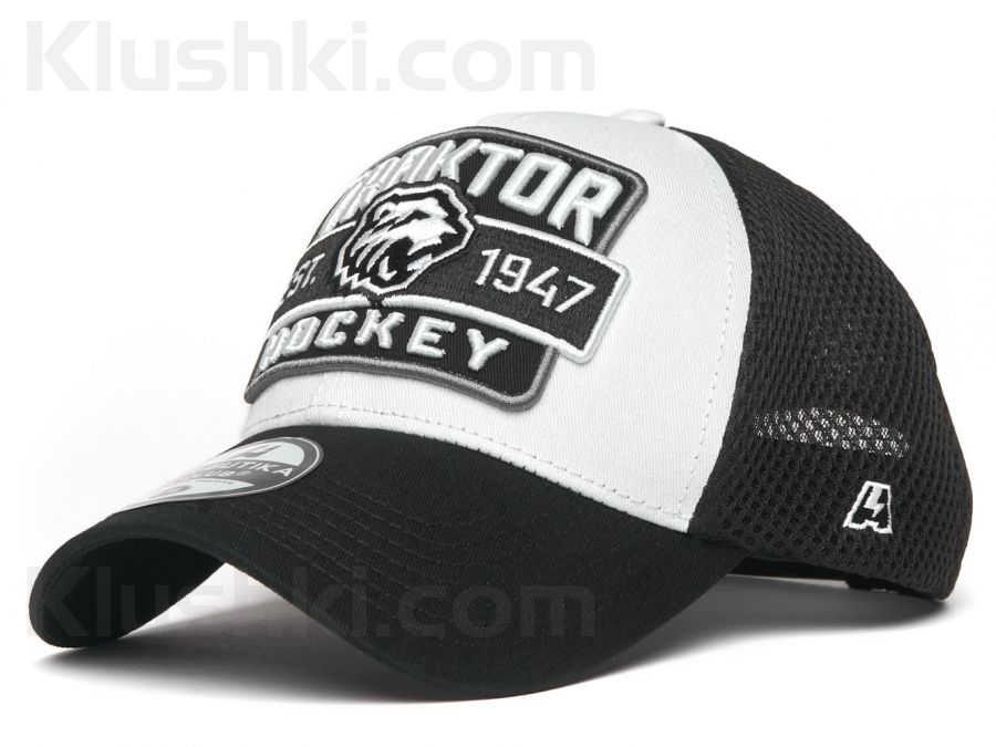 Кепка HC TRAKTOR, бел.- сер., 55-58 (ТМ ATRIBUTIKA&CLUB), Арт. 95190