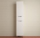 Пенал "Остин" 36 см напольный 1 ящик белый эмаль PLUS