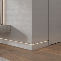 Cкрытый плинтус Respect Standart 4093 без полки