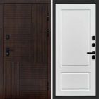 Входная дверь Termo-door Премиум винорит Веста Дуб с терморазрывом - Марсель Белый софт