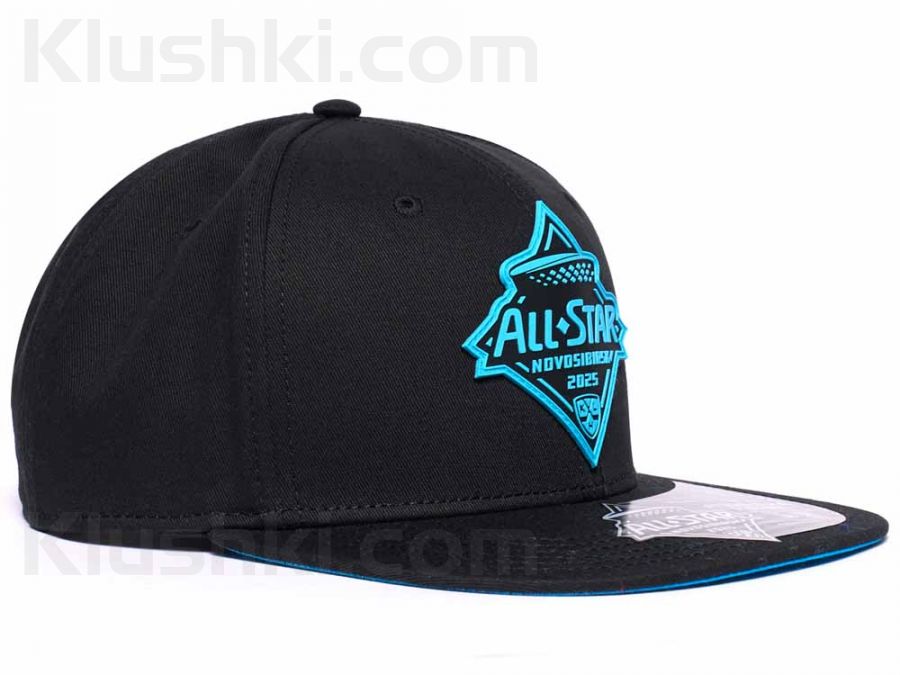 Бейсболка KHL ALL STAR 2025, черн., 58 (ТМ ATRIBUTIKA&CLUB), Арт. 107860