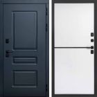 Входная дверь Termo-door Аляска Графит с терморазрывом - Нео White