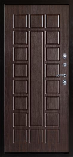 Входная дверь Termo-door Сибирь Антик медь с терморазрывом - Престиж Венге