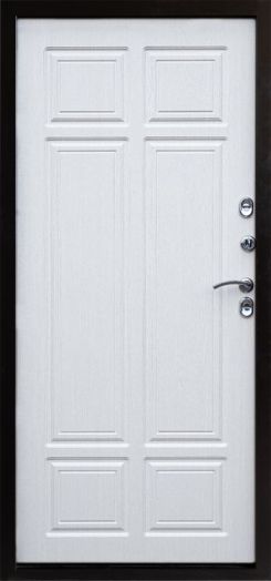 Входная дверь Termo-door Сибирь Антик медь с терморазрывом - Лиственница премиум