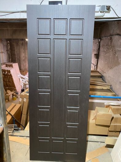 Входная дверь Termo-door Сибирь Антик серебро с терморазрывом - Престиж Венге