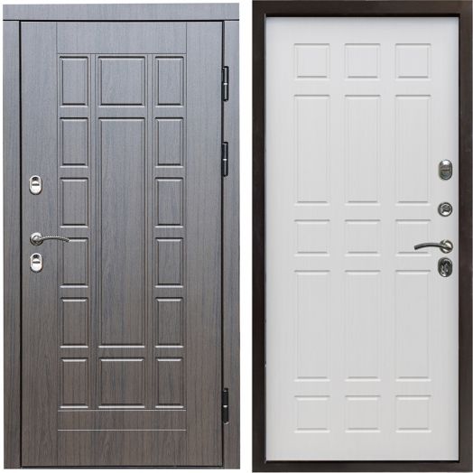 Входная дверь Termo-door Премиум винорит Виргиния Венге с терморазрывом - Спарта Лиственница