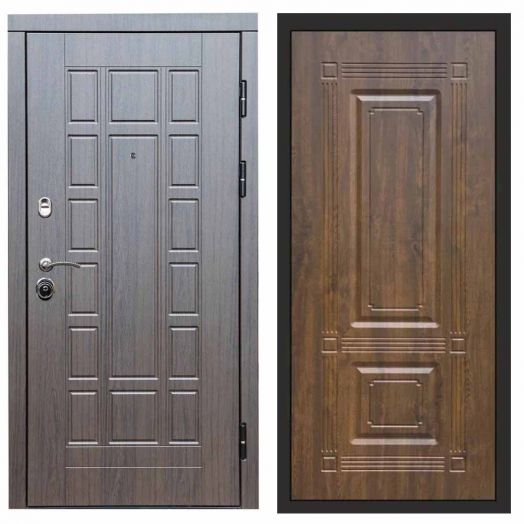 Входная дверь Termo-door Премиум винорит Виргиния Венге с терморазрывом - Мадрид Дуб