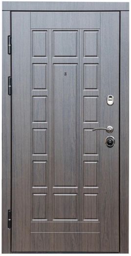 Входная дверь Termo-door Премиум винорит Виргиния Венге с терморазрывом - FLAT Дуб