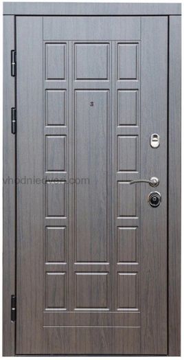 Входная дверь Termo-door Премиум винорит Виргиния Венге с терморазрывом - Porte Шоколад