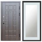 Входная дверь Termo-door Премиум винорит Виргиния Венге с терморазрывом - Зеркало триумф Белый софт