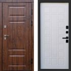 Входная дверь Termo-door Премиум винорит Дуб с терморазрывом - Престиж Белое дерево