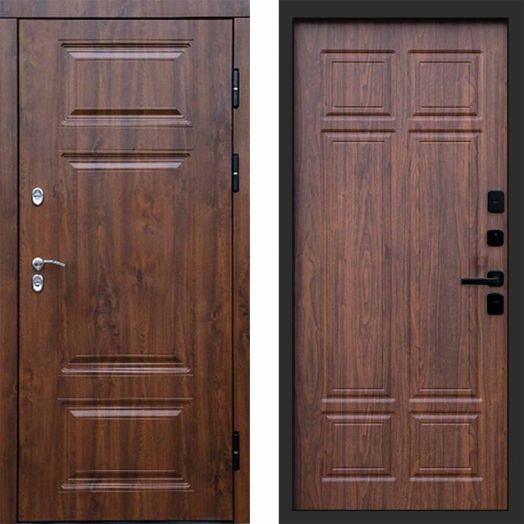 Входная дверь Termo-door Премиум винорит Дуб с терморазрывом - Орех премиум