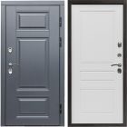 Входная дверь Termo-door Премиум винорит Грей с терморазрывом - Классика Лиственница