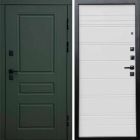 Входная дверь Termo-door Премиум винорит Орегон Грин с терморазрывом - White Line