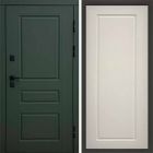 Входная дверь Termo-door Премиум винорит Орегон Грин с терморазрывом - Гранд Слоновая кость