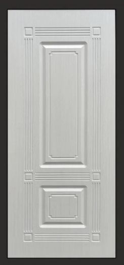 Входная дверь Termo-door Премиум винорит Орегон Венге с терморазрывом - Мадрид Лиственница