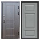 Входная дверь Termo-door Премиум винорит Орегон Венге с терморазрывом - Лион Грей софт