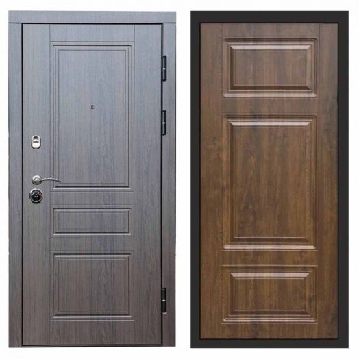 Входная дверь Termo-door Премиум винорит Орегон Венге с терморазрывом - Лион Дуб