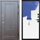 Входная дверь Termo-door Премиум винорит Орегон Венге с терморазрывом - Грунт под покраску