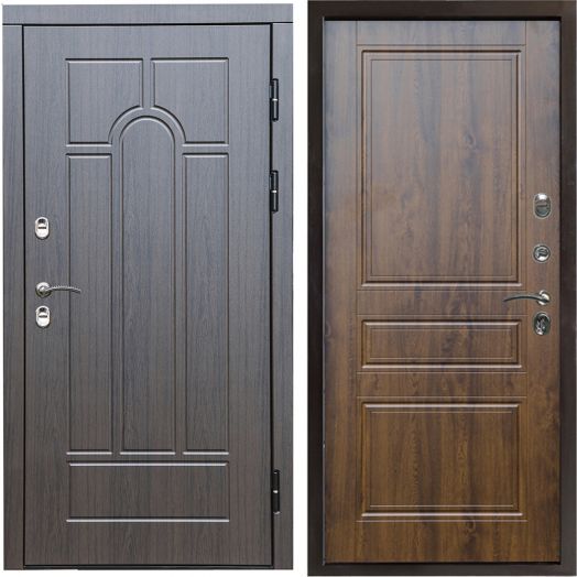 Входная дверь Termo-door Премиум винорит Модена Венге с терморазрывом - Классика Дуб