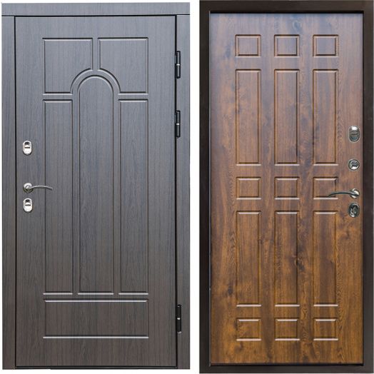 Входная дверь Termo-door Премиум винорит Модена Венге с терморазрывом - Спарта Дуб