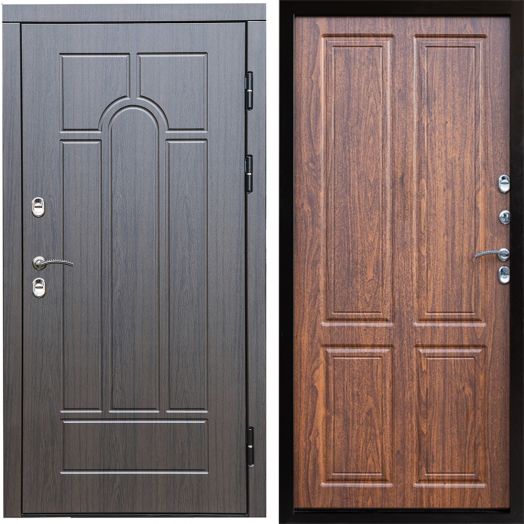 Входная дверь Termo-door Премиум винорит Модена Венге с терморазрывом - Орех стандарт