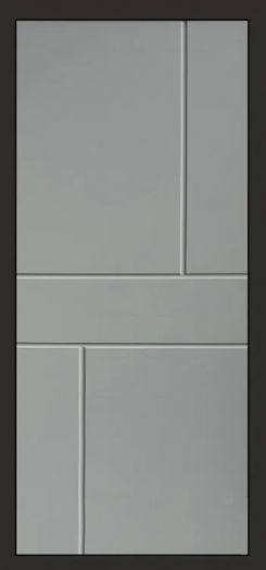 Входная дверь Termo-door Премиум винорит Модена Венге с терморазрывом - Горизонт Грей софт