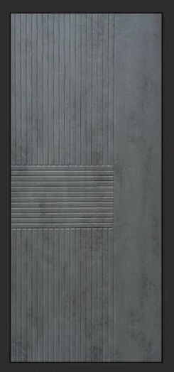 Входная дверь Termo-door Премиум винорит Модена Венге с терморазрывом - Мастино Бетон темный