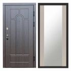 Входная дверь Termo-door Премиум винорит Модена Венге с терморазрывом - Зеркало Слоновая кость