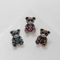 Брошь «Мишка» игрушечный, МИКС, (неделимая фасовка 12 шт., цена за шт.)